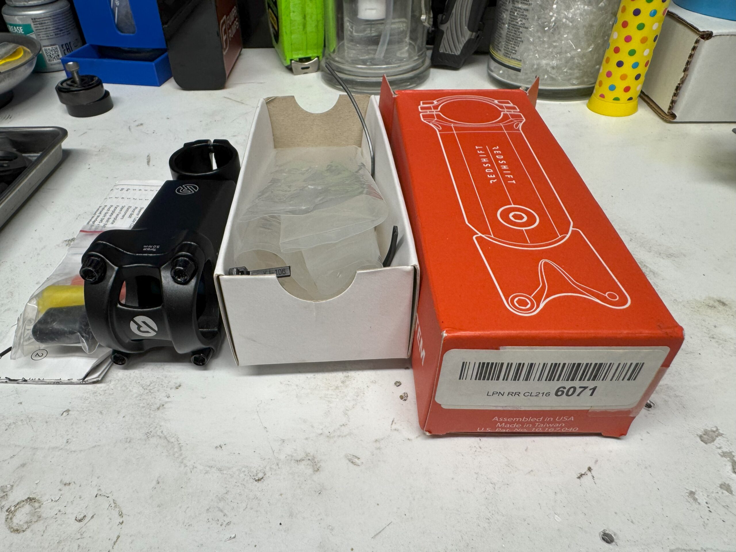 Redshift Shock Stop Stem 90mm