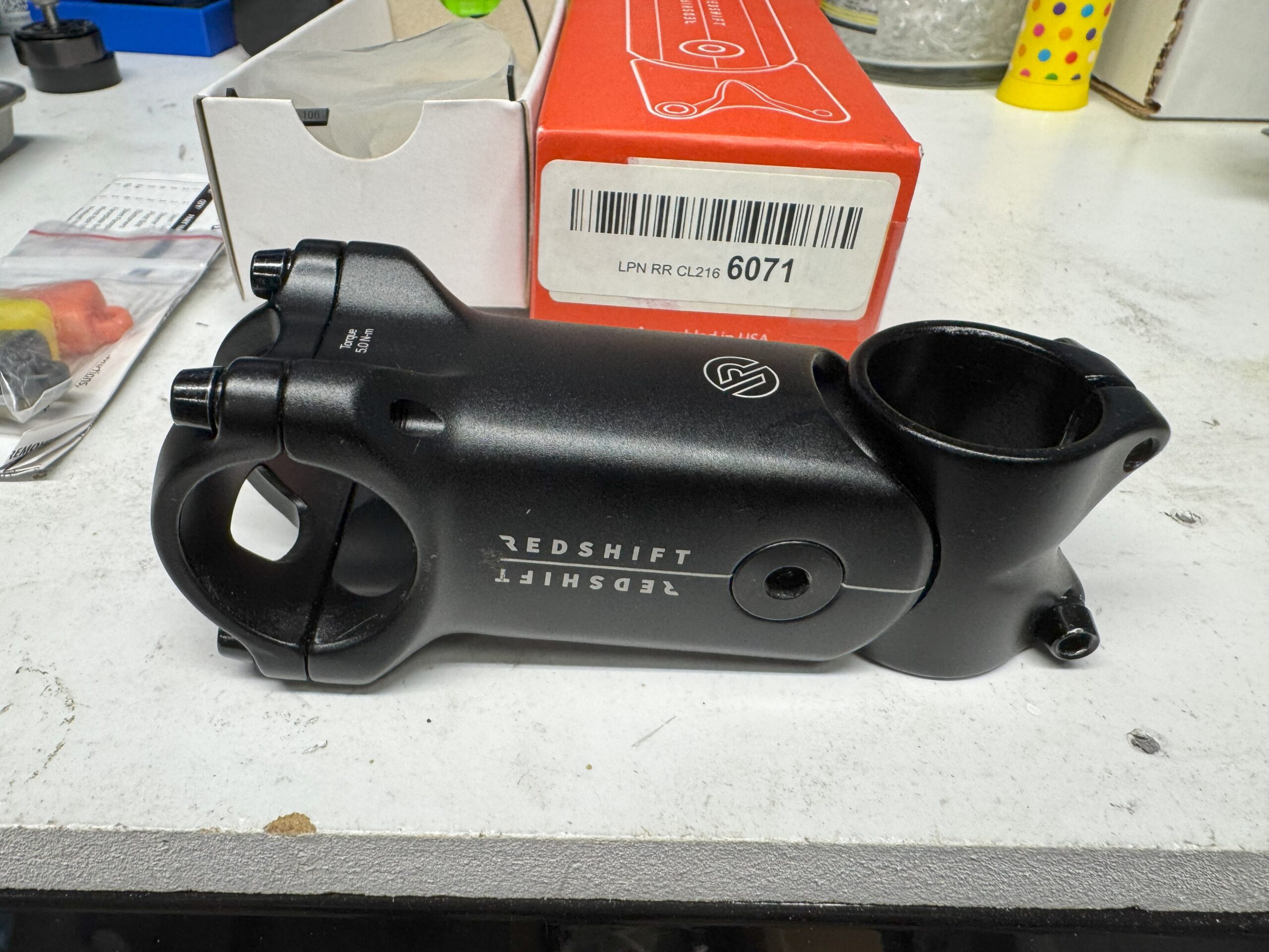Redshift Shock Stop Stem 90mm