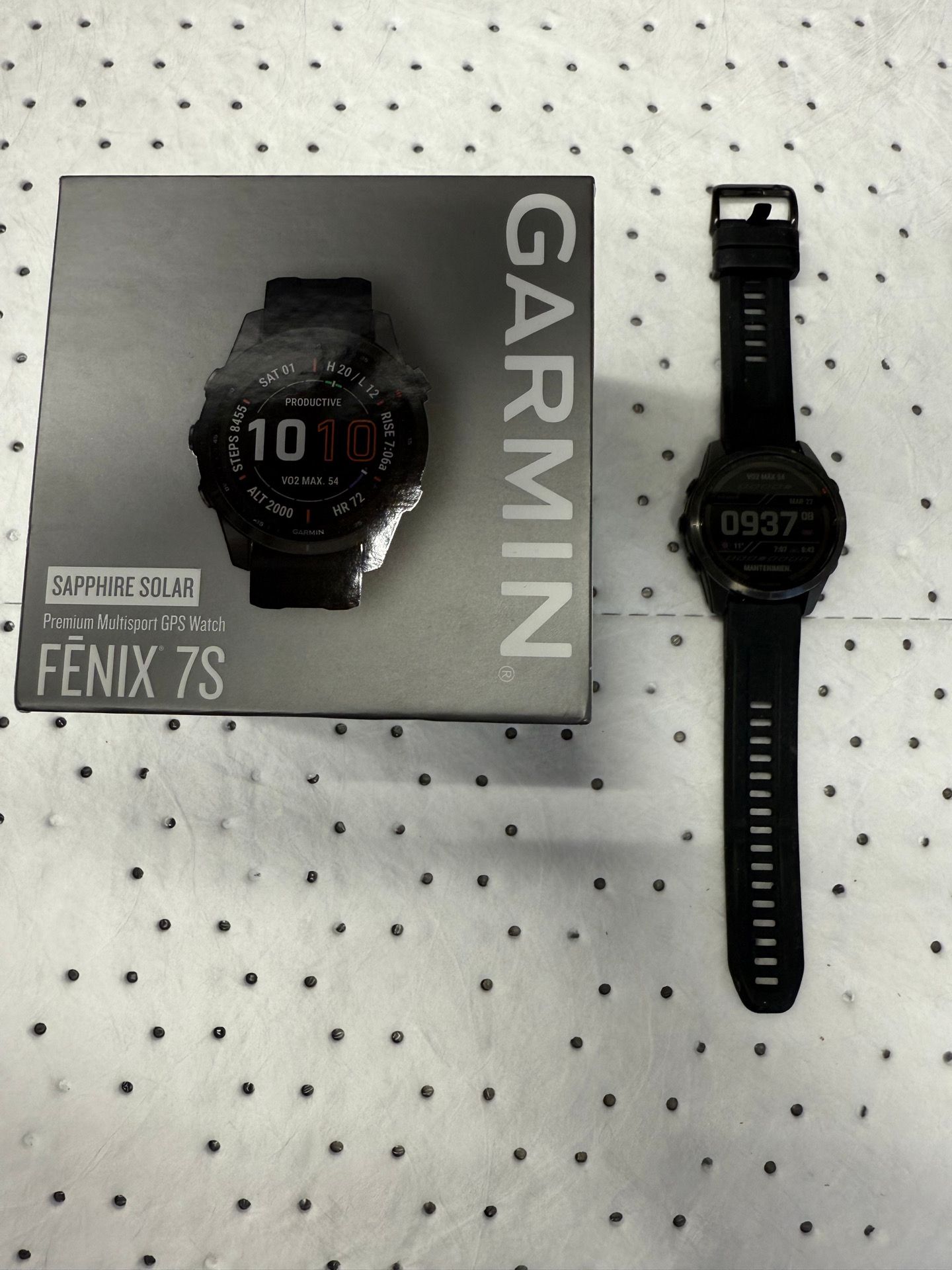 Garmin fēnix 7S Sapphire Solar