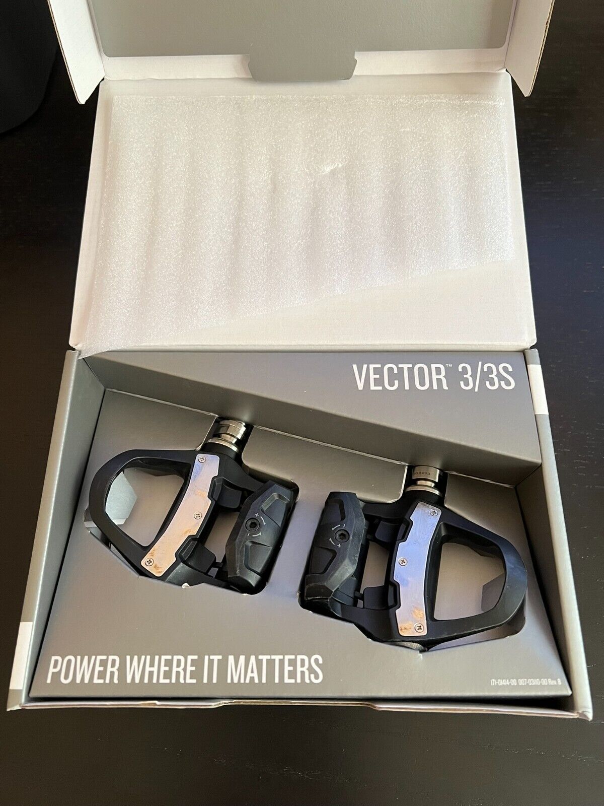 garmin vector-3 double sided power meter pedals
