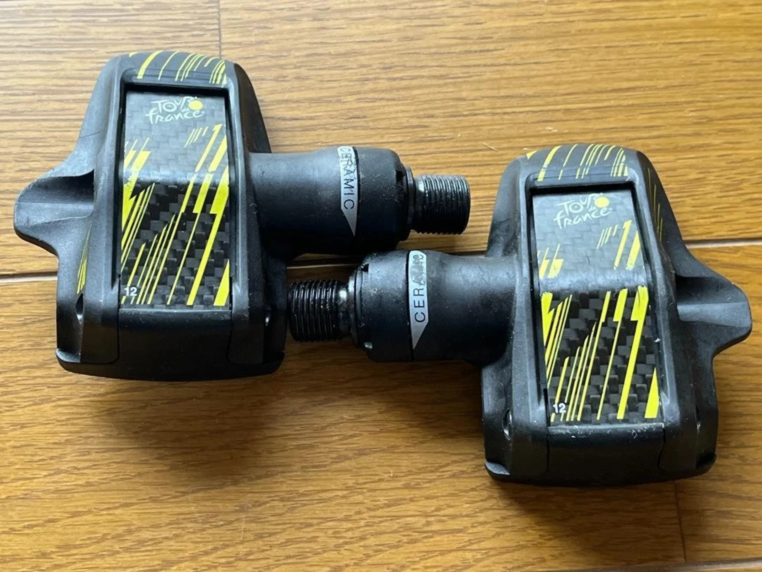 look keo blade carbon titanium ceramic pedals