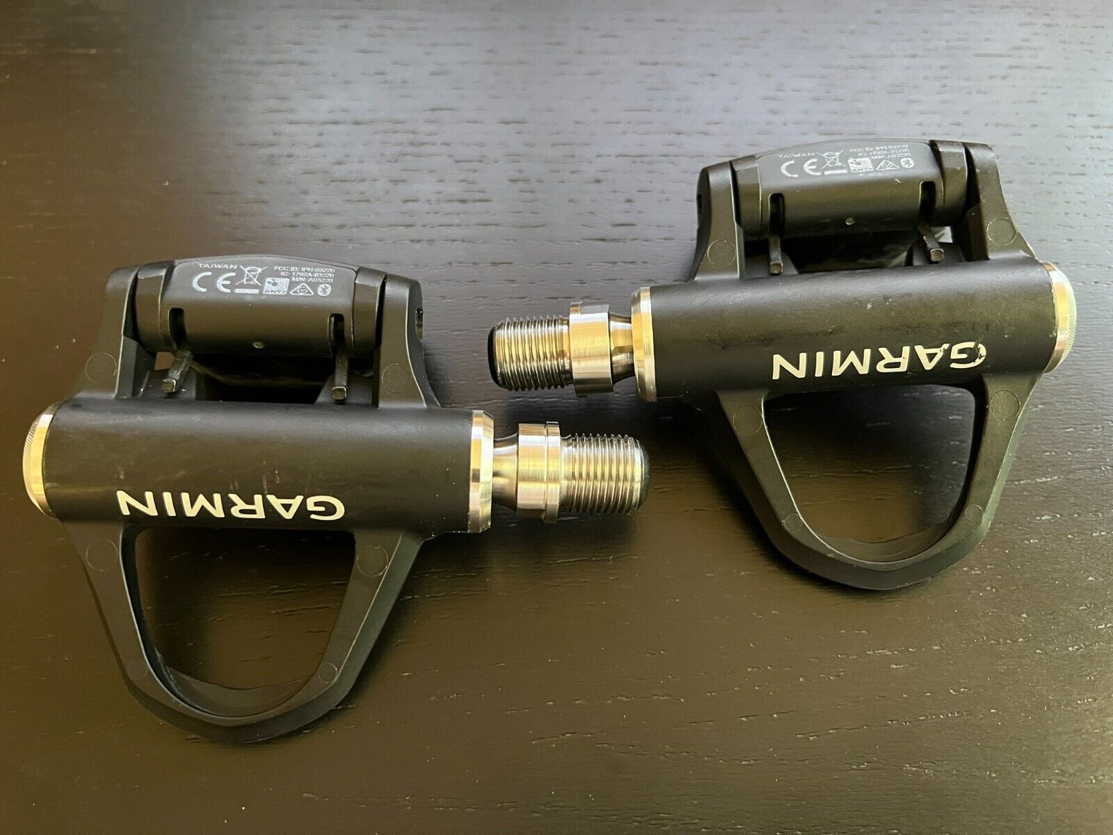 garmin vector-3 double sided power meter pedals