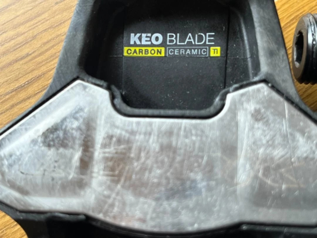 look keo blade carbon titanium ceramic pedals
