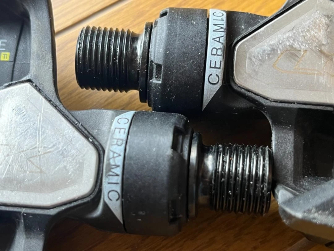 look keo blade carbon titanium ceramic pedals