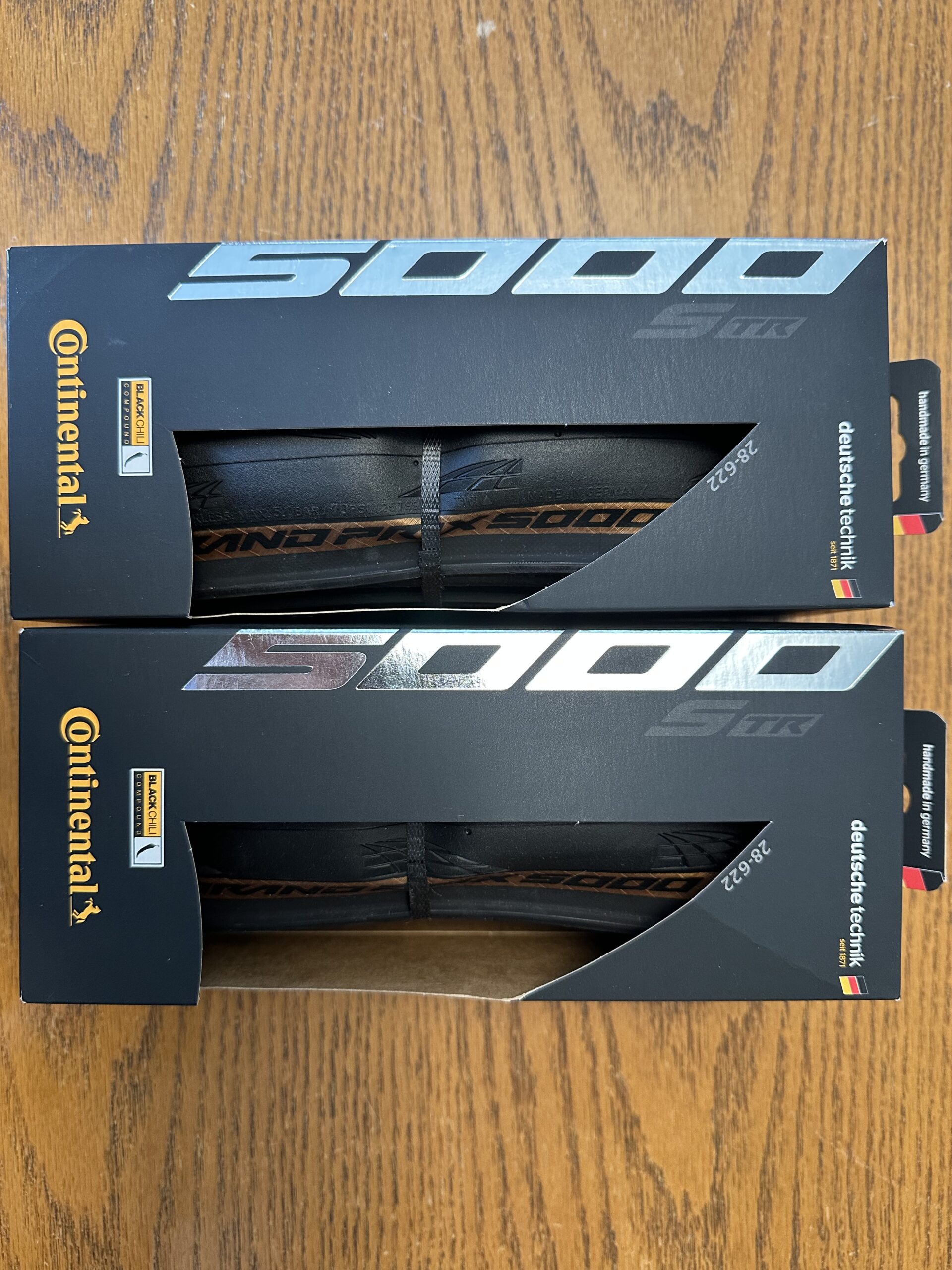 2x Continental GP5000S TR Tires - 28mm - New in box
