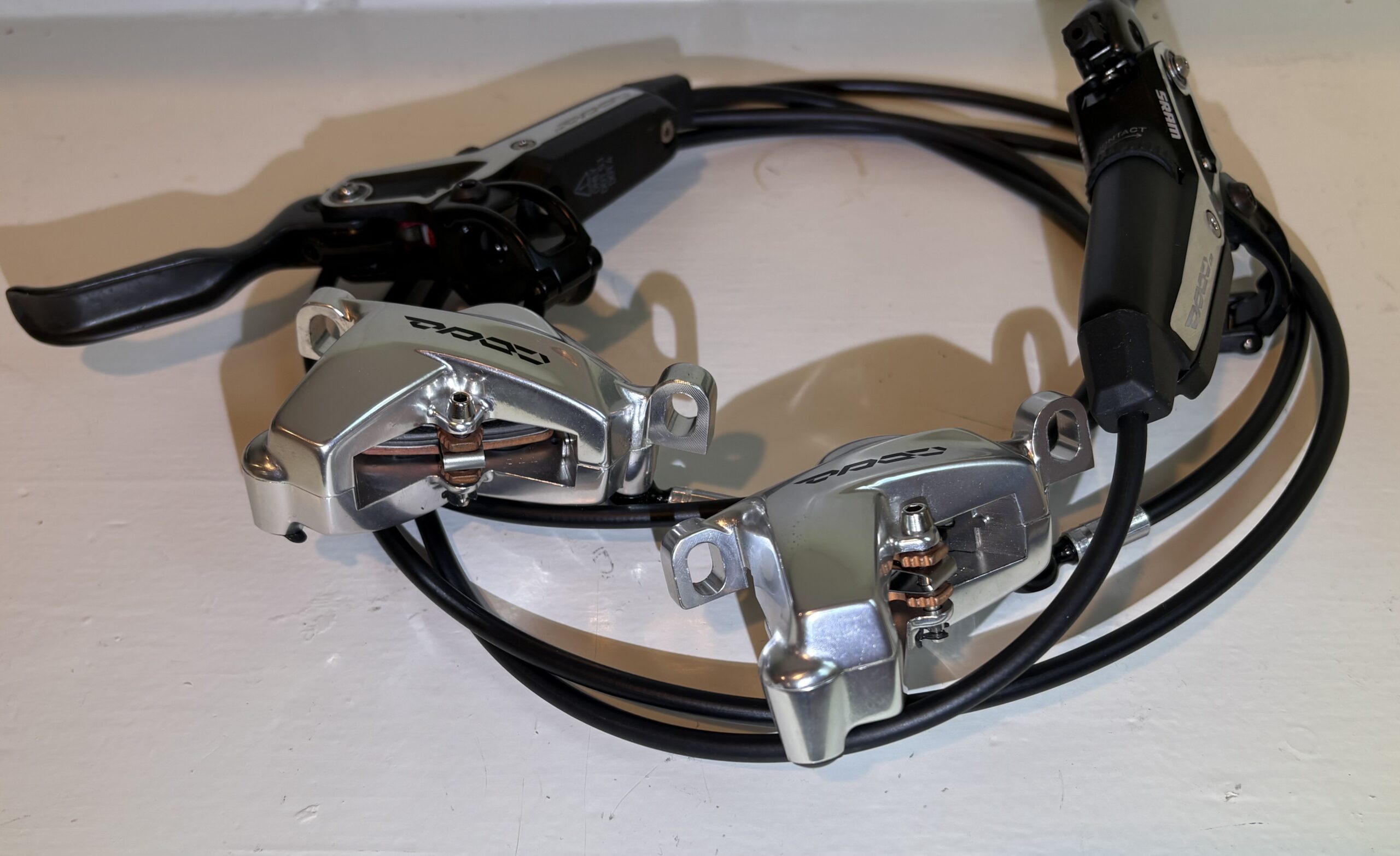 SRAM Code Ultimate Stealth Brakes - New, Take Off - F/R Set