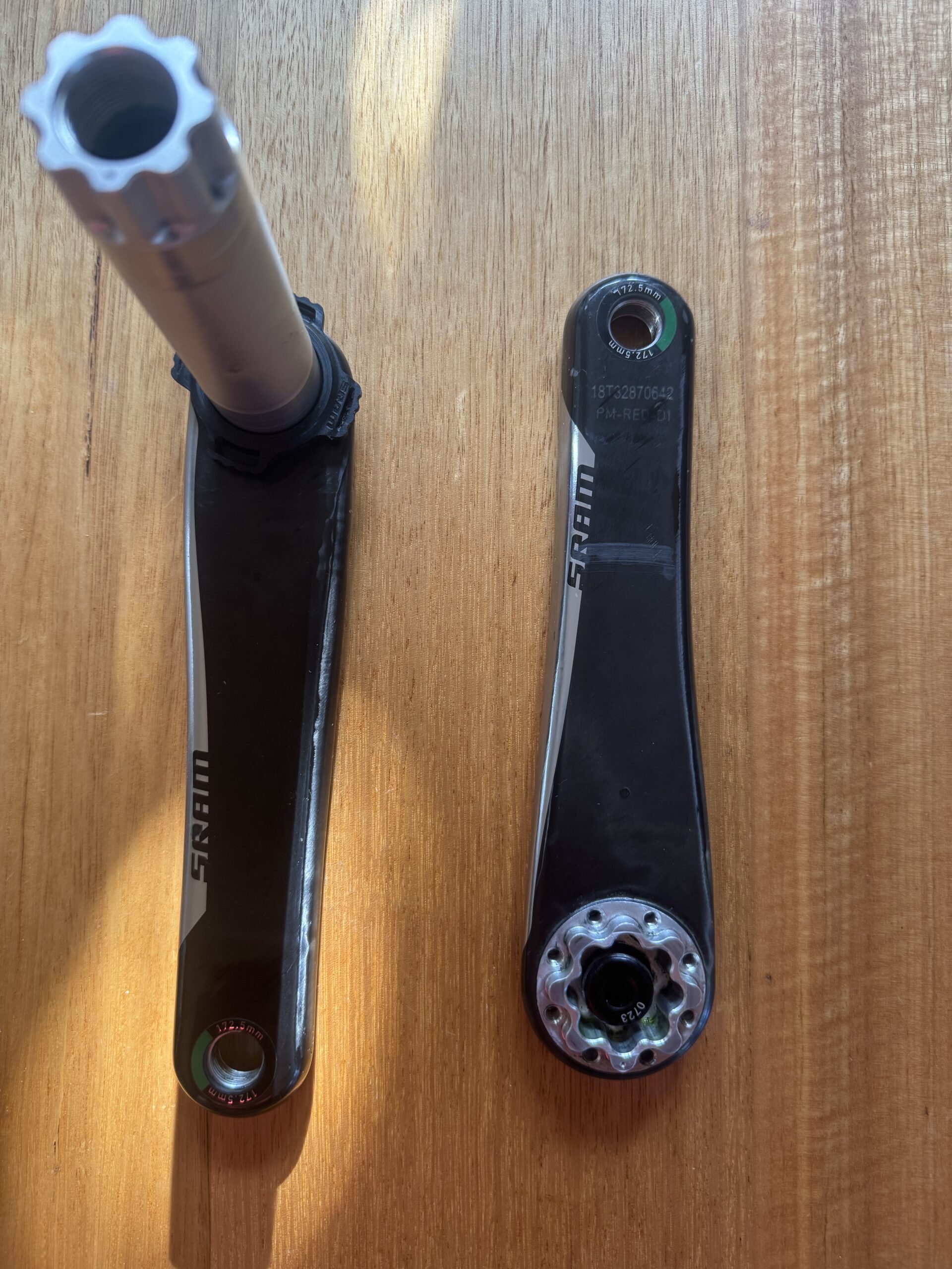 SRAM RED AXS D1 DUB 172.5mm cranks
