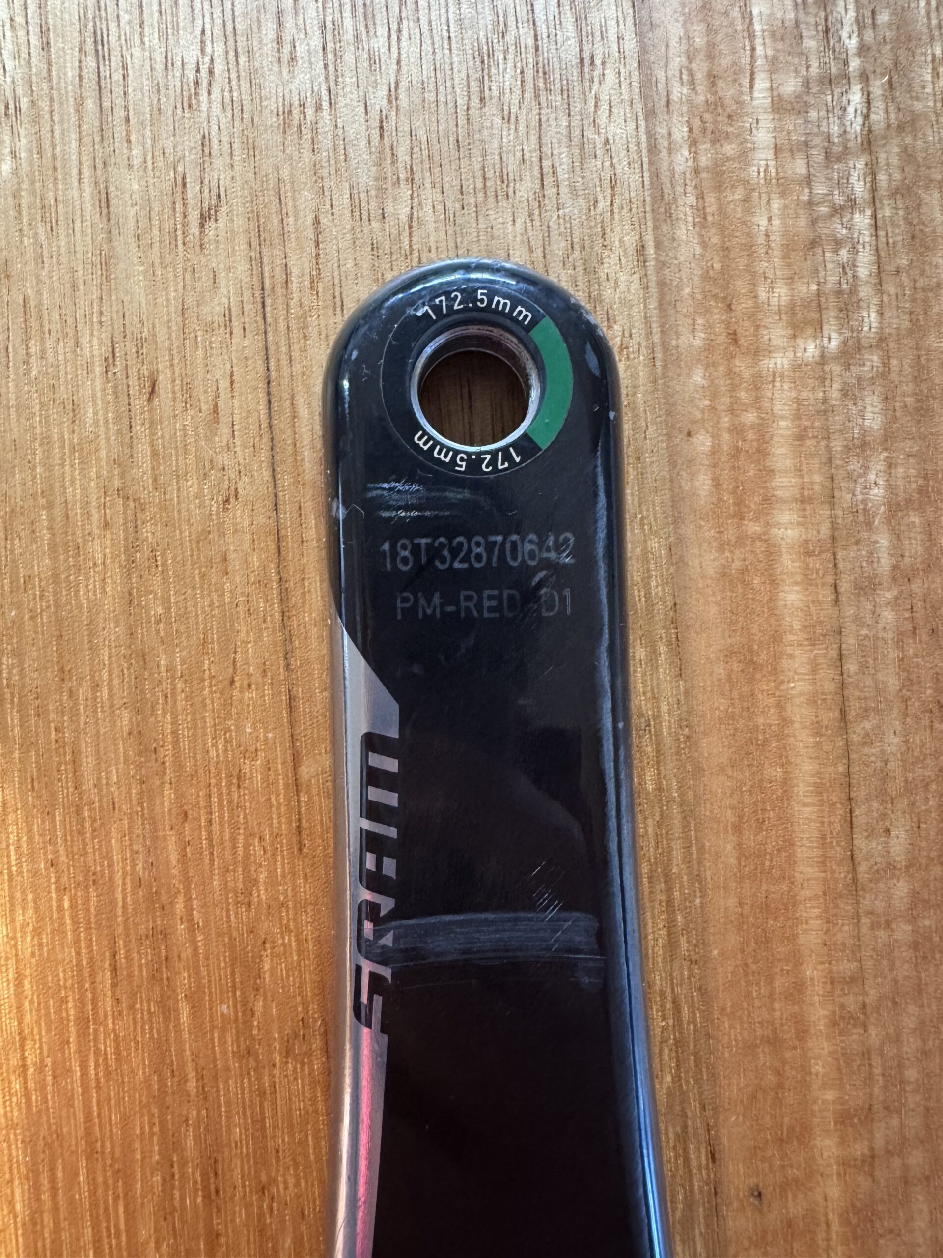 SRAM RED AXS D1 DUB 172.5mm cranks