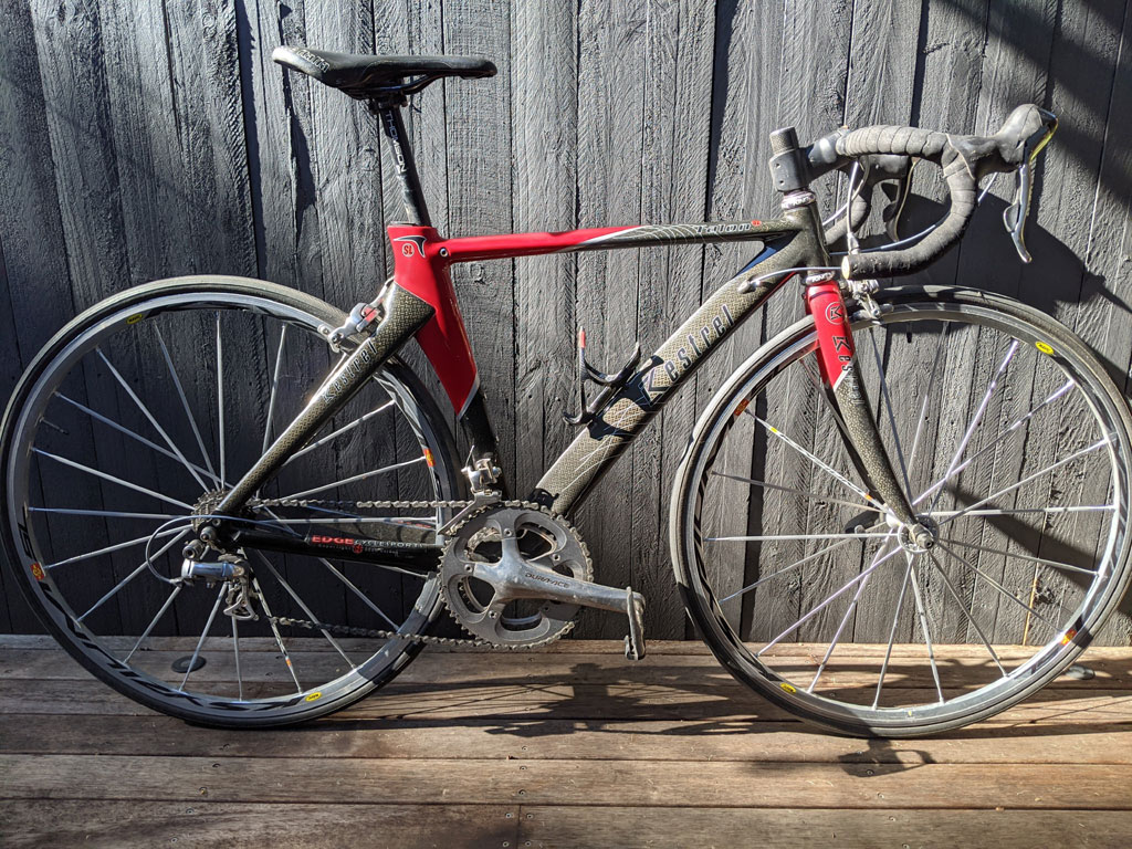 Kestrel Road Bike Durace and Mavic Build