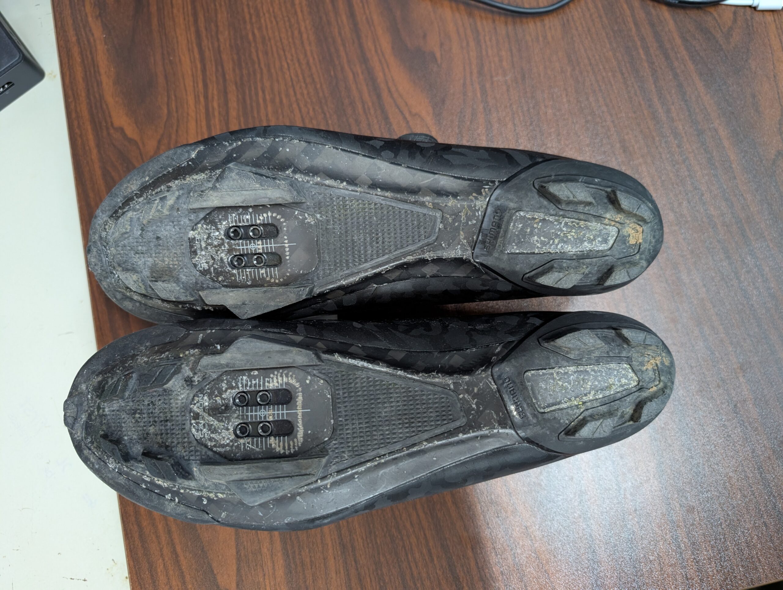 Shimano RX8 SPD shoes, black, size 46
