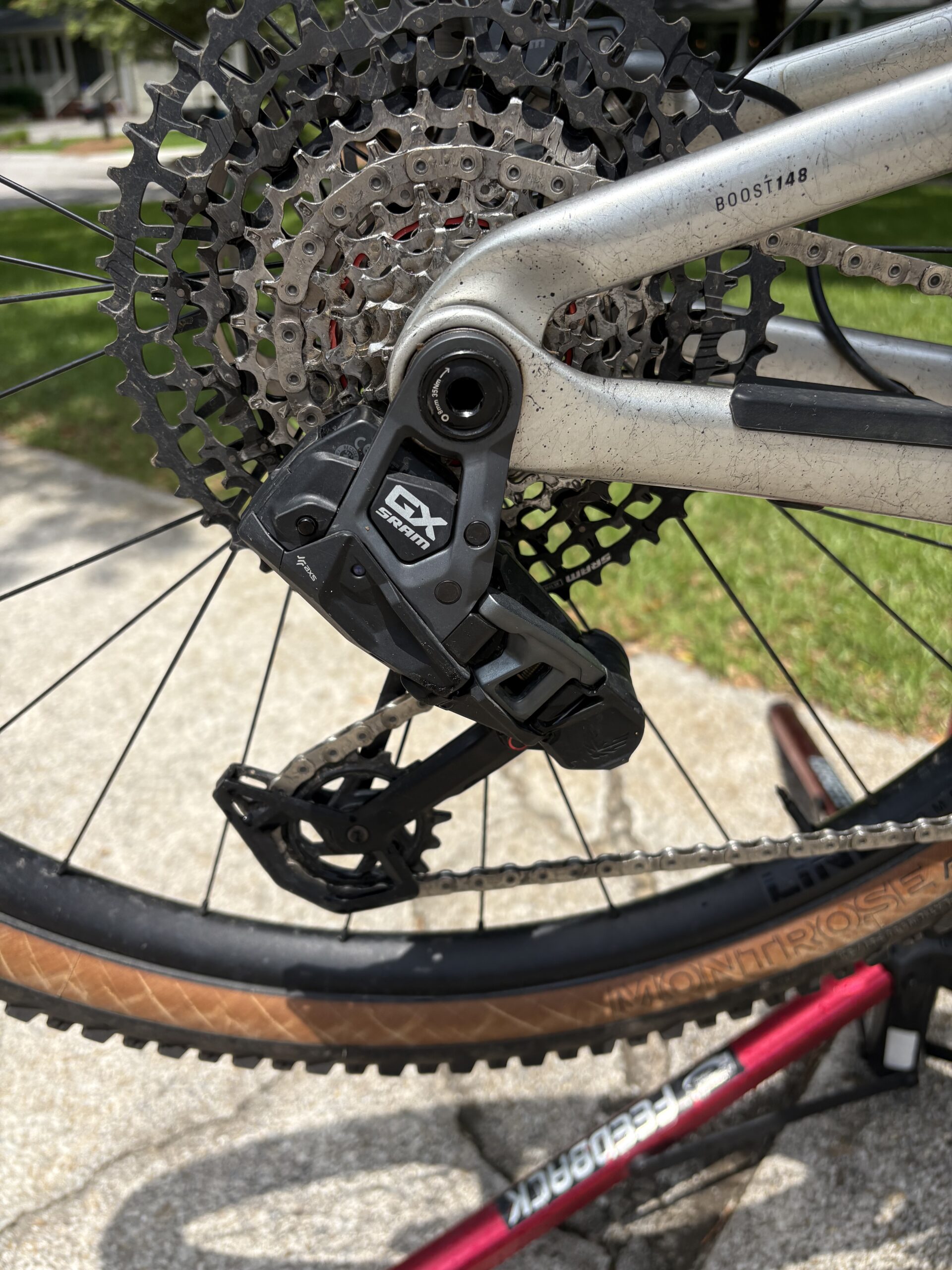 2025 Size L Trek Top Fuel 9.8 GX AXS Gen 4 Mountain Bike