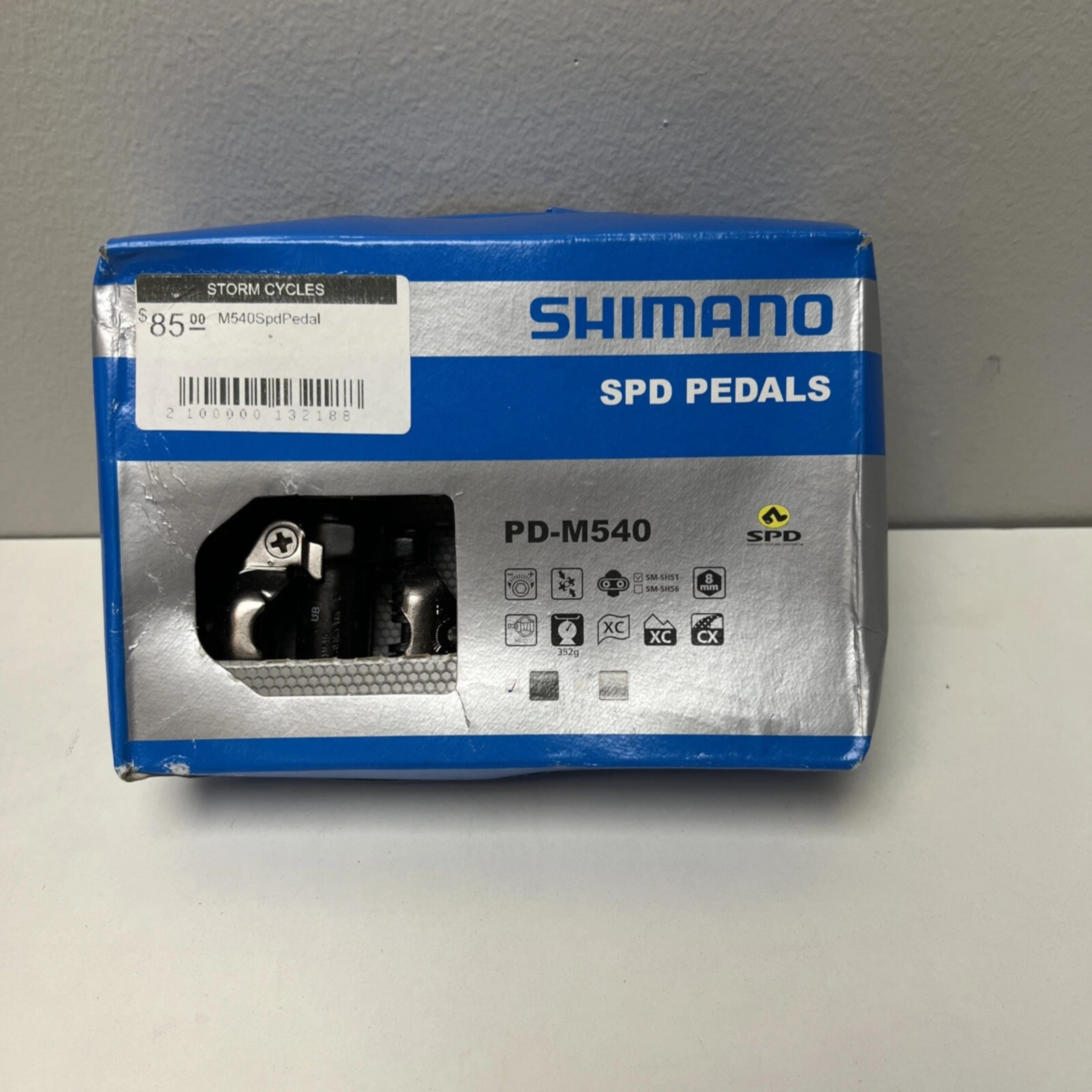 SHIMANO PD M540 SHIMANO Binding Pedal Black SPD SM-SH51
