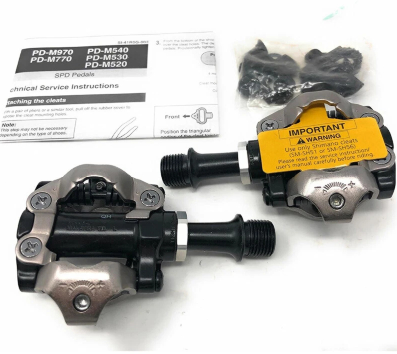 SHIMANO PD M540 SHIMANO Binding Pedal Black SPD SM-SH51