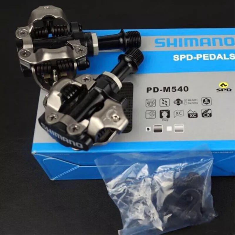 SHIMANO PD M540 SHIMANO Binding Pedal Black SPD SM-SH51