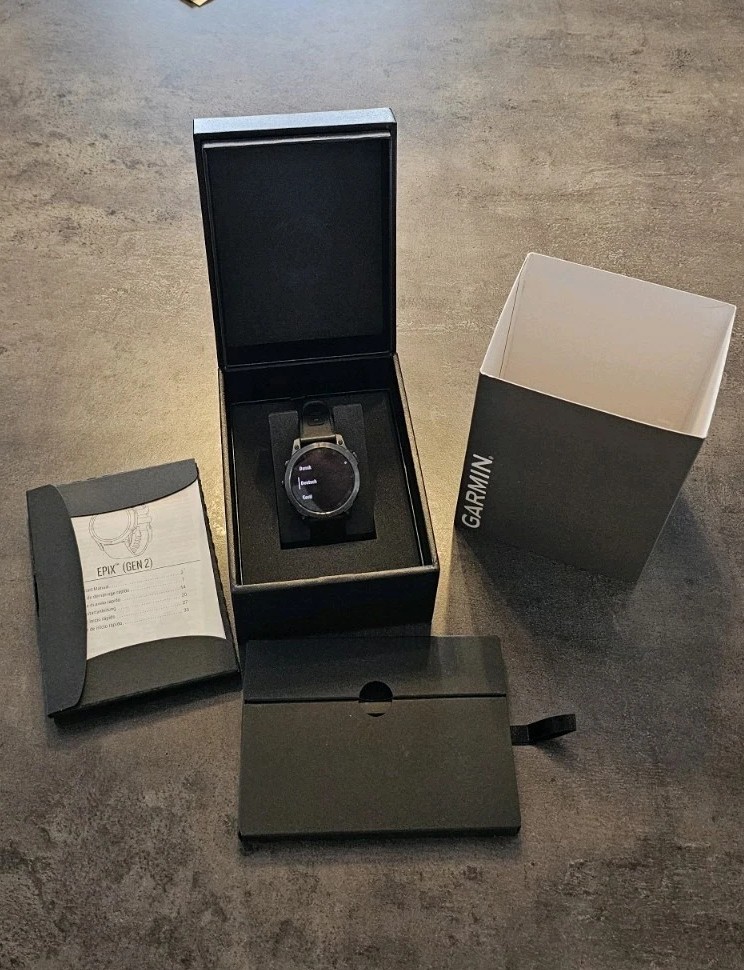 Garmin Epix 2 Sapphire Titanium GPS Gen 2 Smartwatch