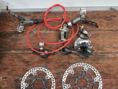 Sram XX 10 Speed ShifterRear Derailleur and Disc Brakes