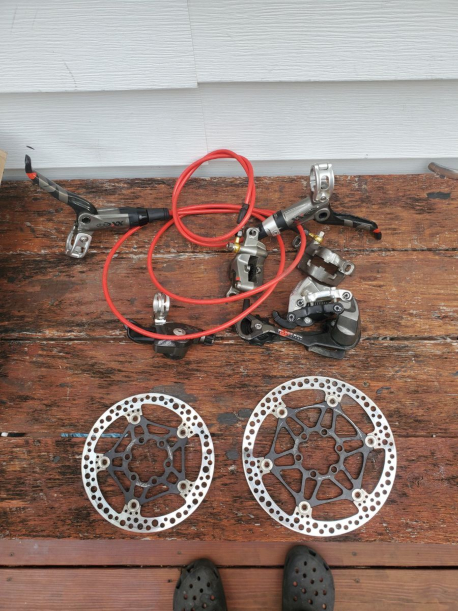 Sram XX 10 Speed ShifterRear Derailleur and Disc Brakes