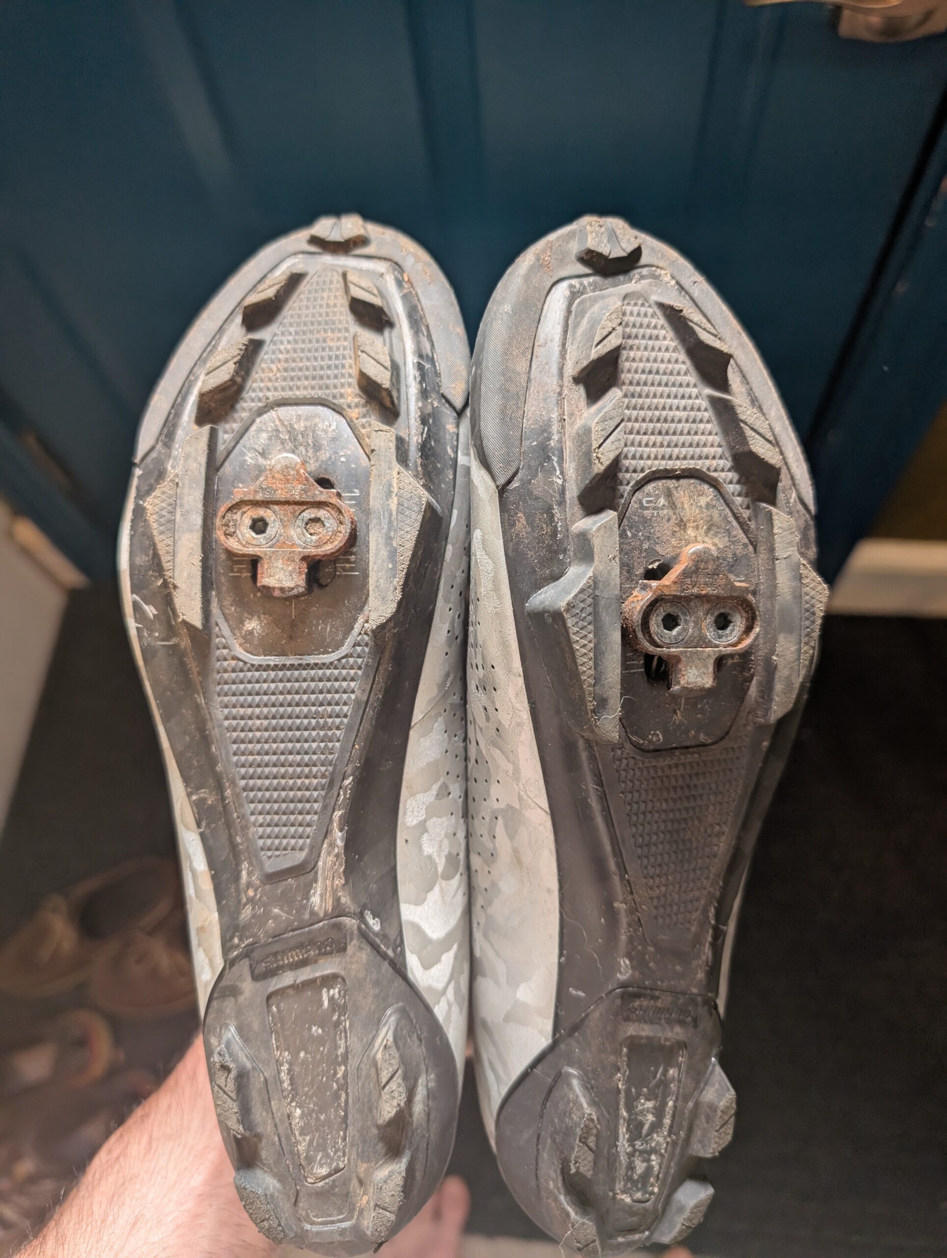 Shimano RX8 gravel shoes, size 42