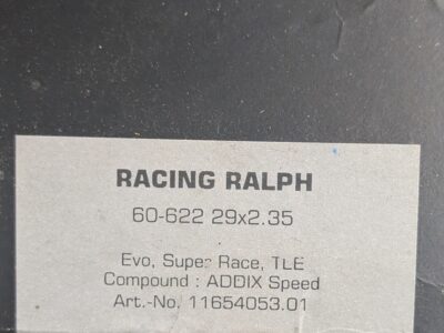 Schwalbe Racing Ralph, 29x2.35, tanwall