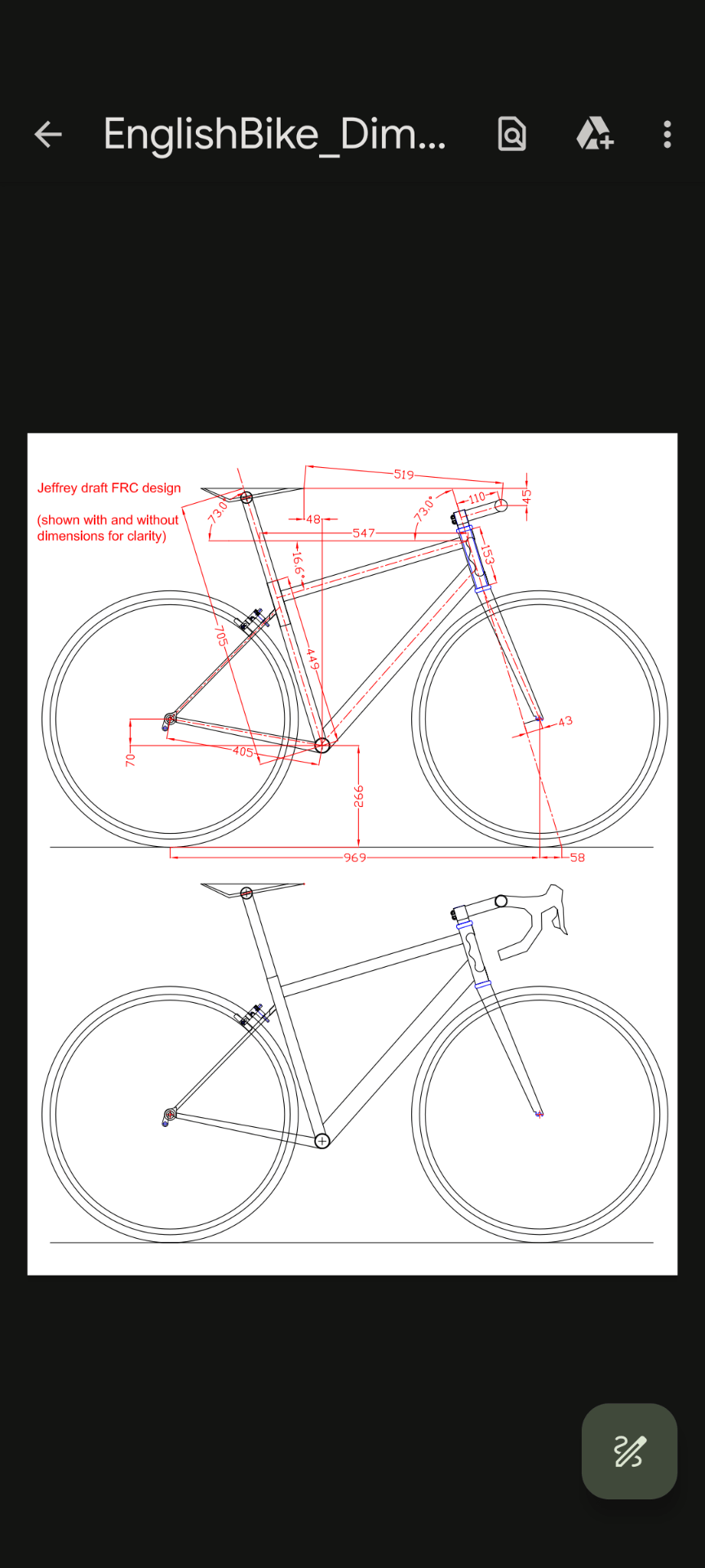 English Cycles Folding Concept Road