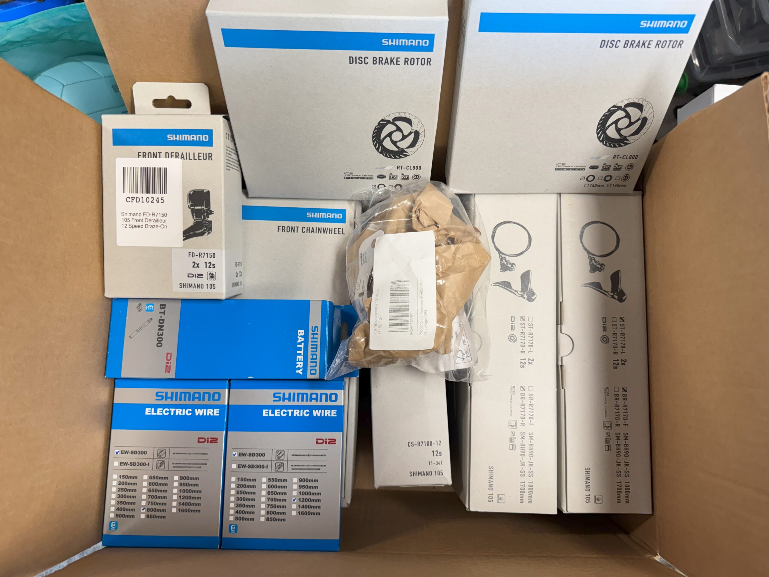 NEW Shimano 105 R7100 Di2 Groupset