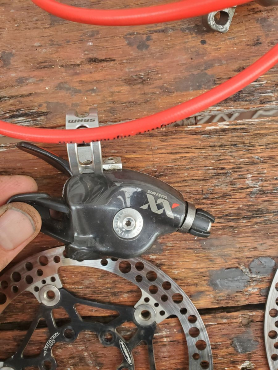 Sram XX 10 Speed ShifterRear Derailleur and Disc Brakes