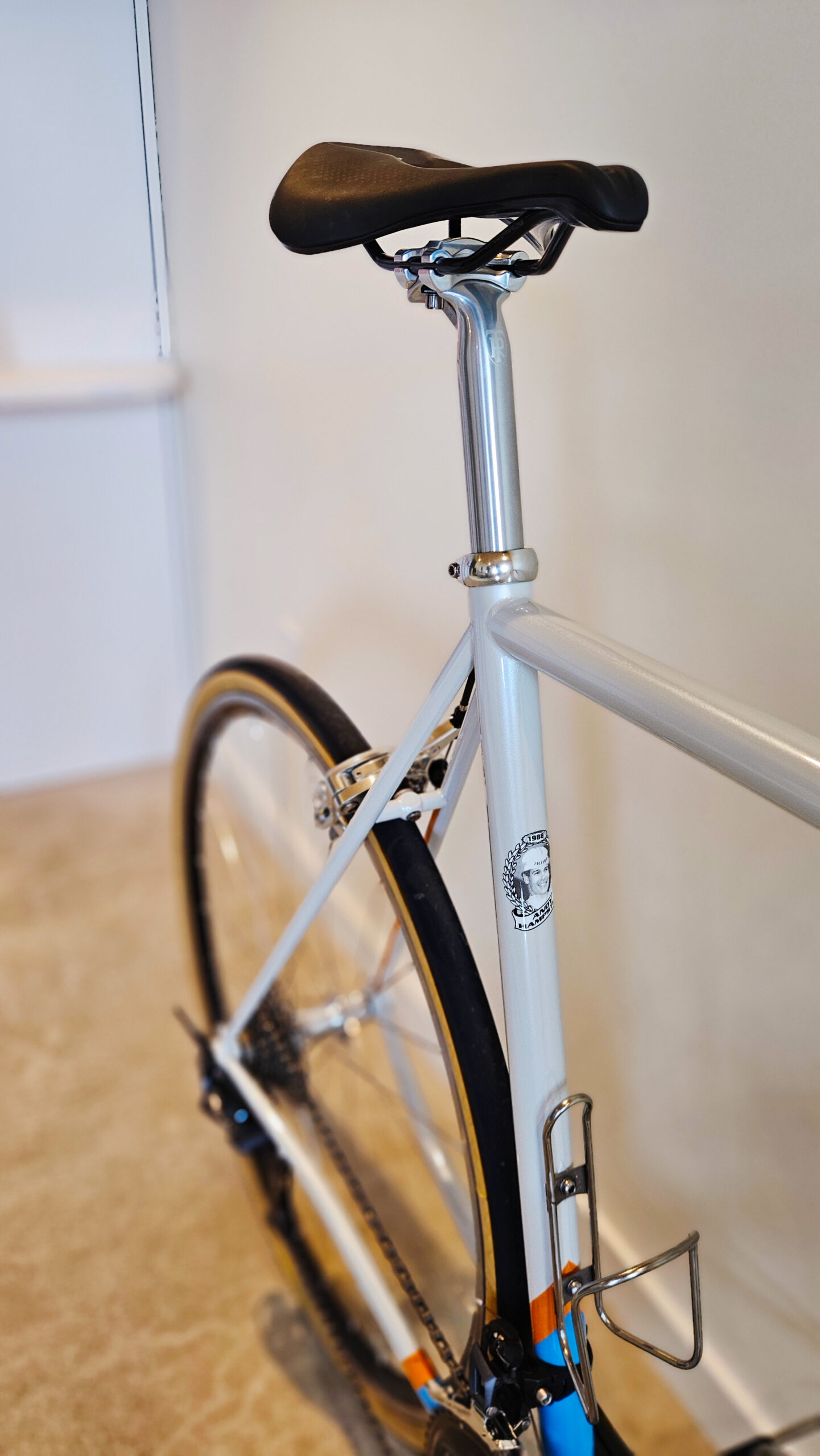 Custom Hampsten Steel Road Bike ~57-58cm – Immaculate Condition, Built in USA