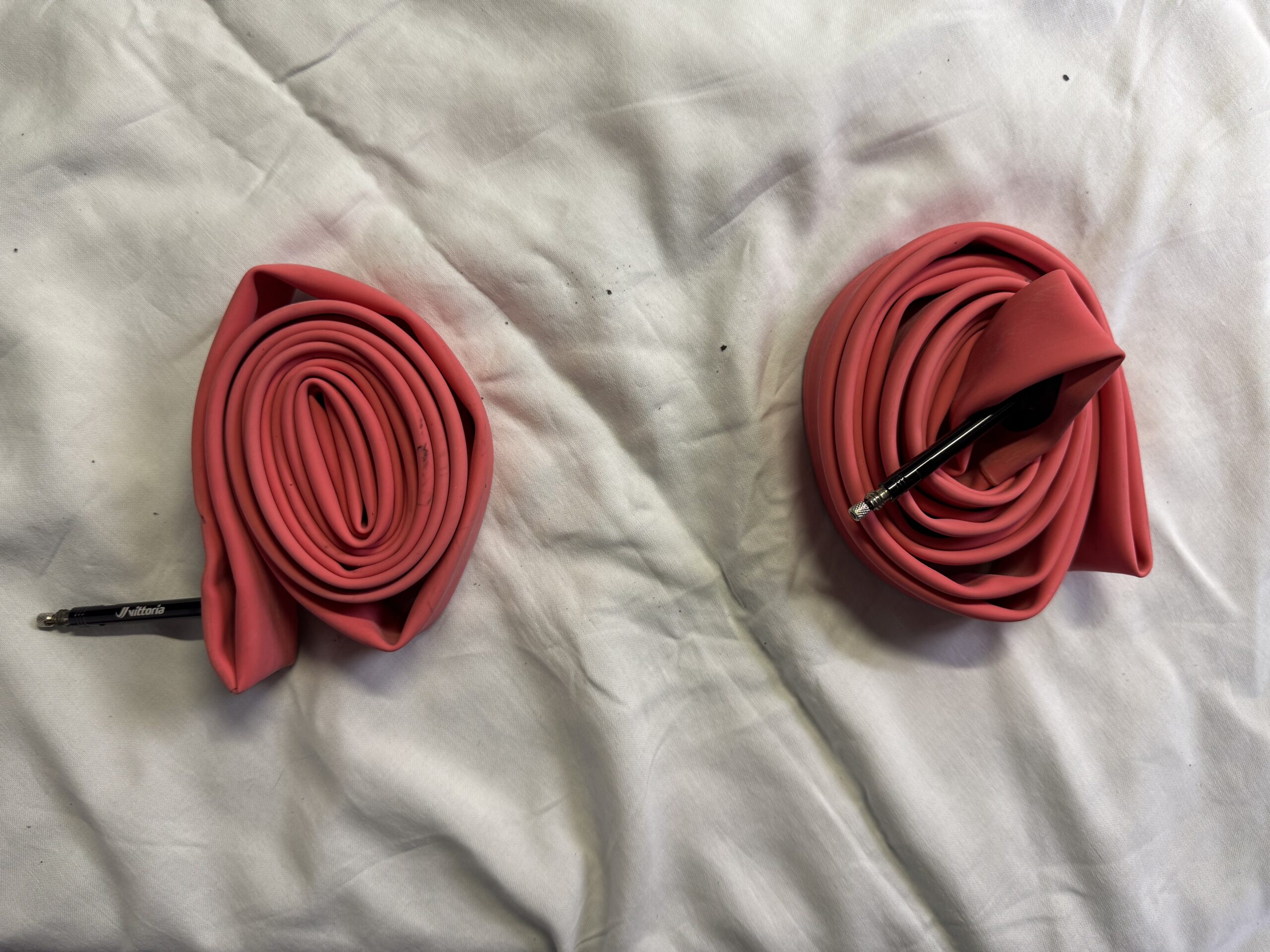 Two Vittoria Competition 25/28-622 (700c) Latex Inner Tubes