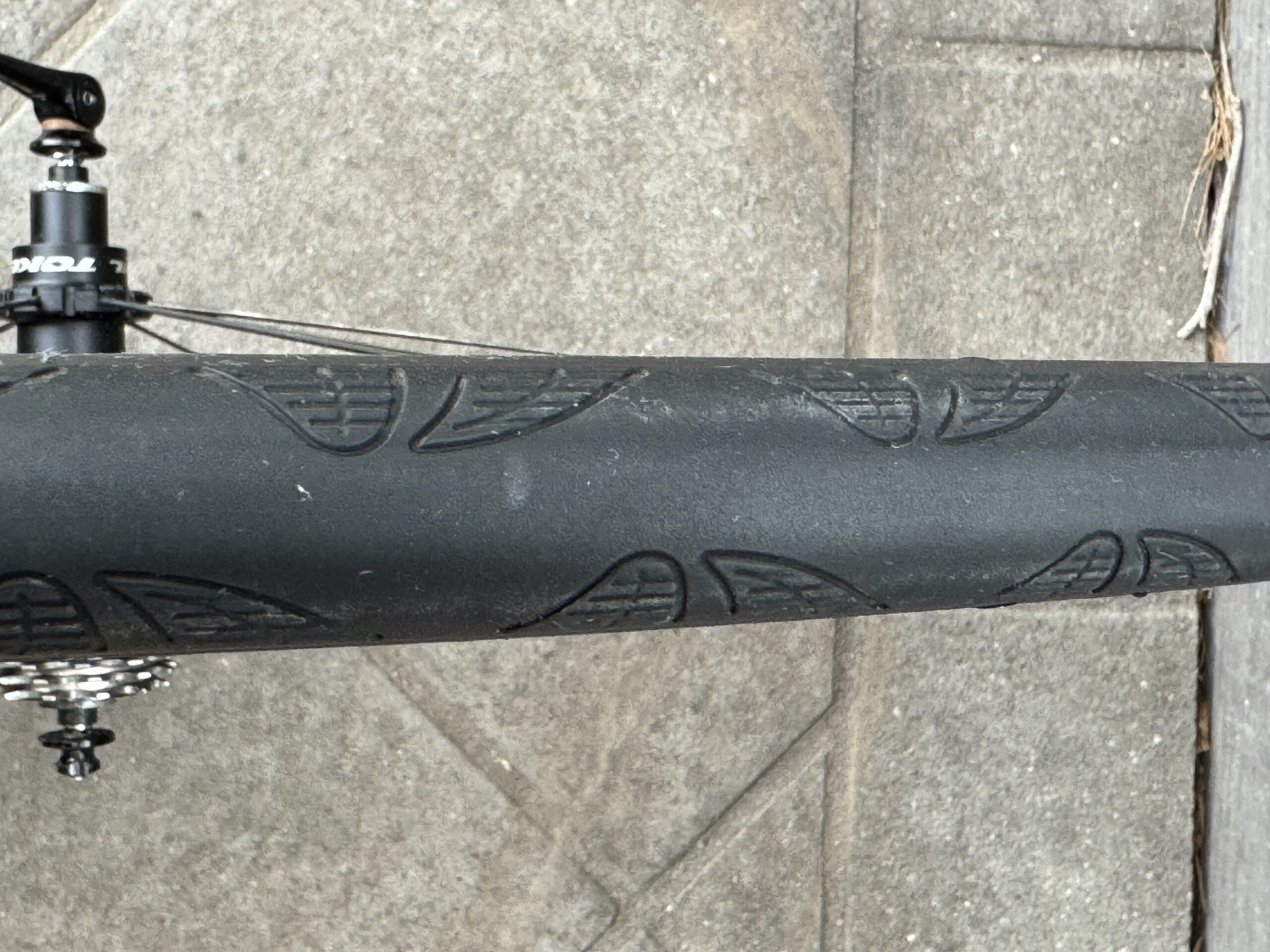 Pair of Token Tk-C-28 Carbon Clincher Wheels with Cassette, Tyres and Tubes