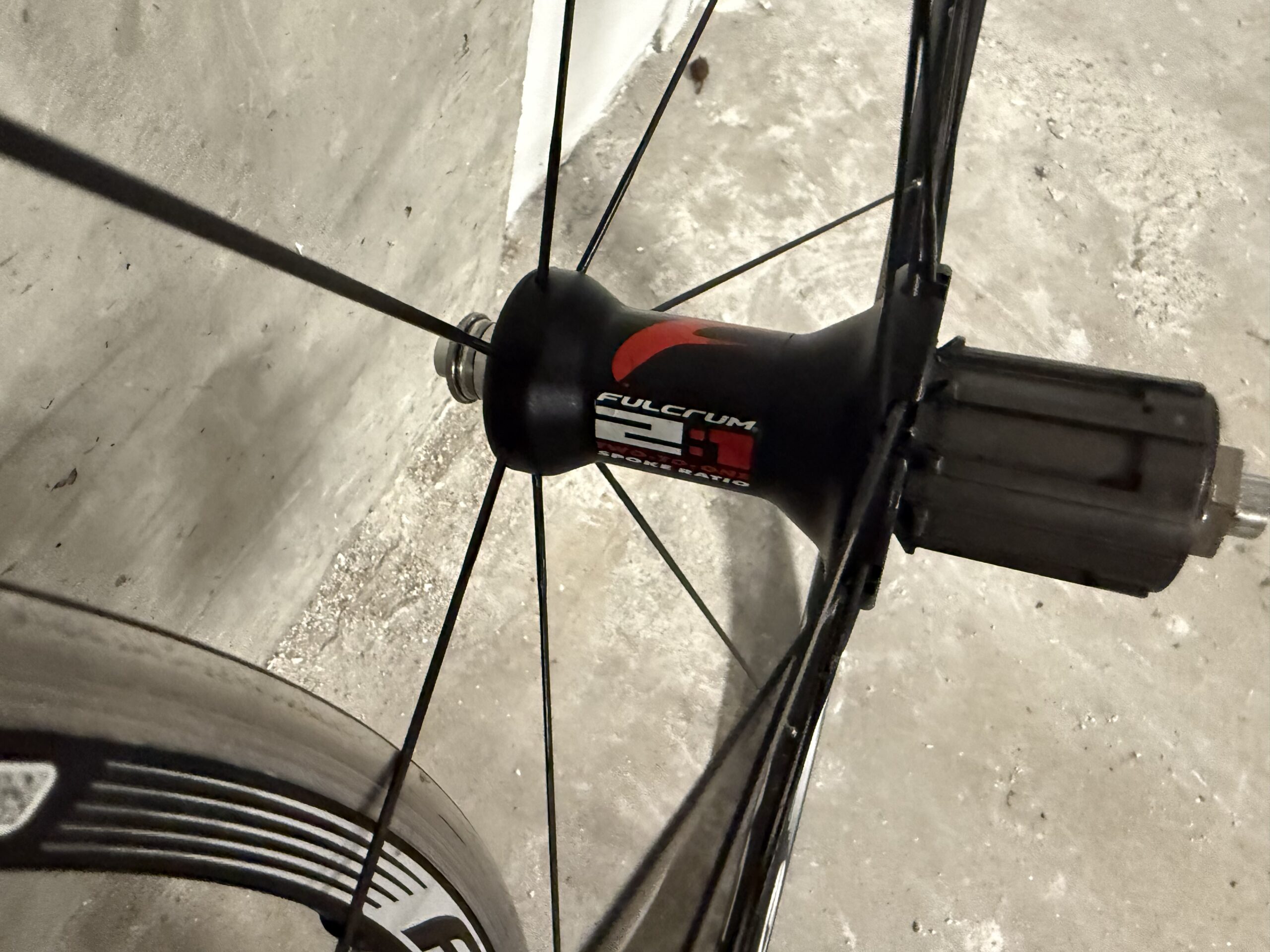 Fulcrum 3 with 10 speed Shimano freehub