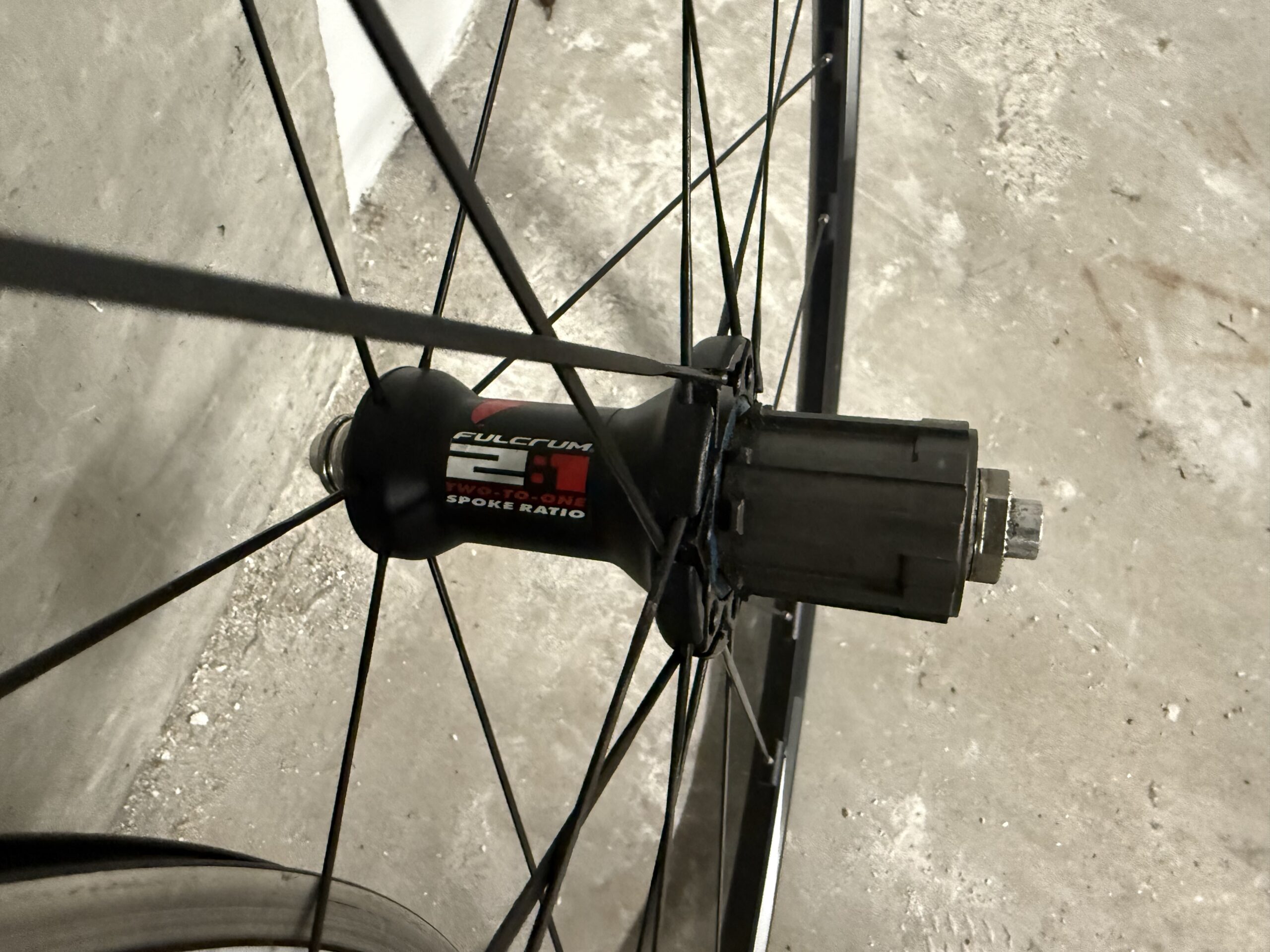 Fulcrum 3 with 10 speed Shimano freehub