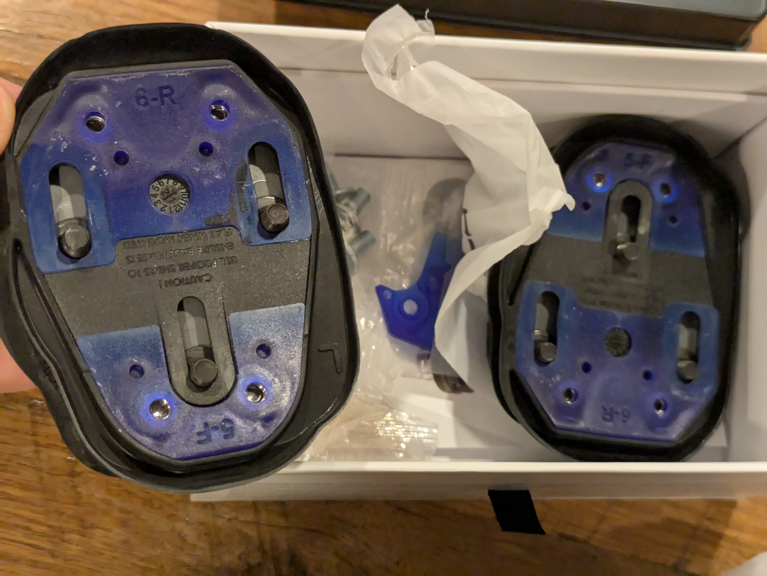 Wahoo Powrlink Zero Pedals (dual-sided)