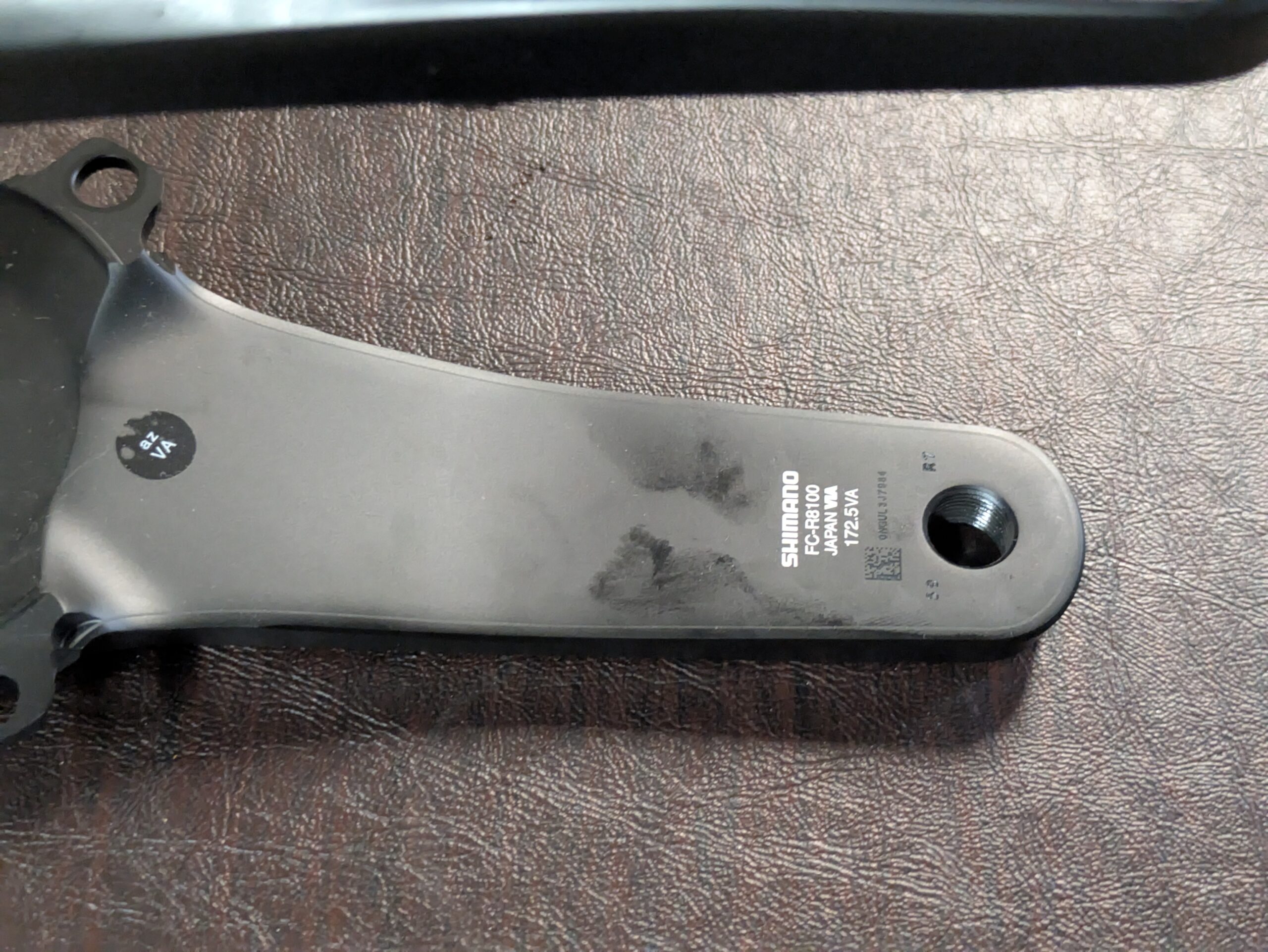 Ultegra R8100 crankset, 172.5mm, 12-speed, with power meter