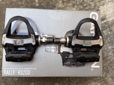 Garmin Rally RS200 power meter pedals