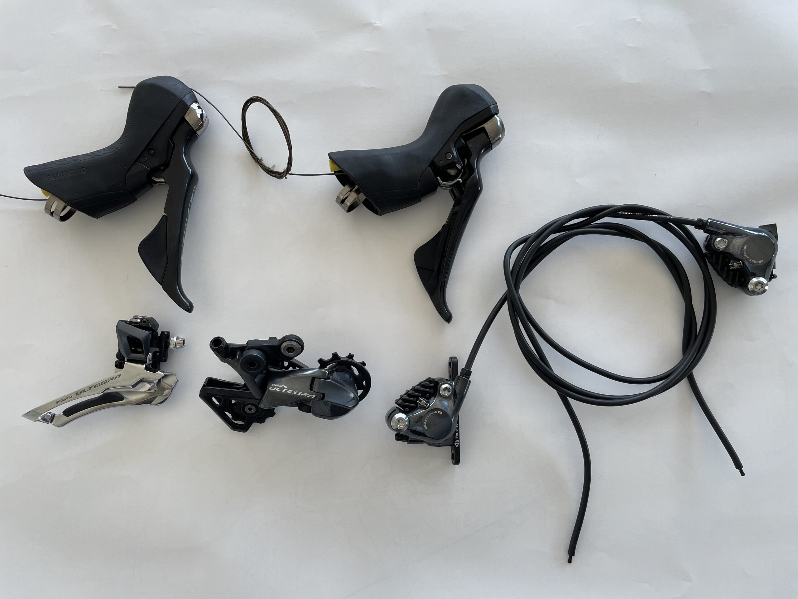 Ultegra 8020 Mechanical Disc mini groupset