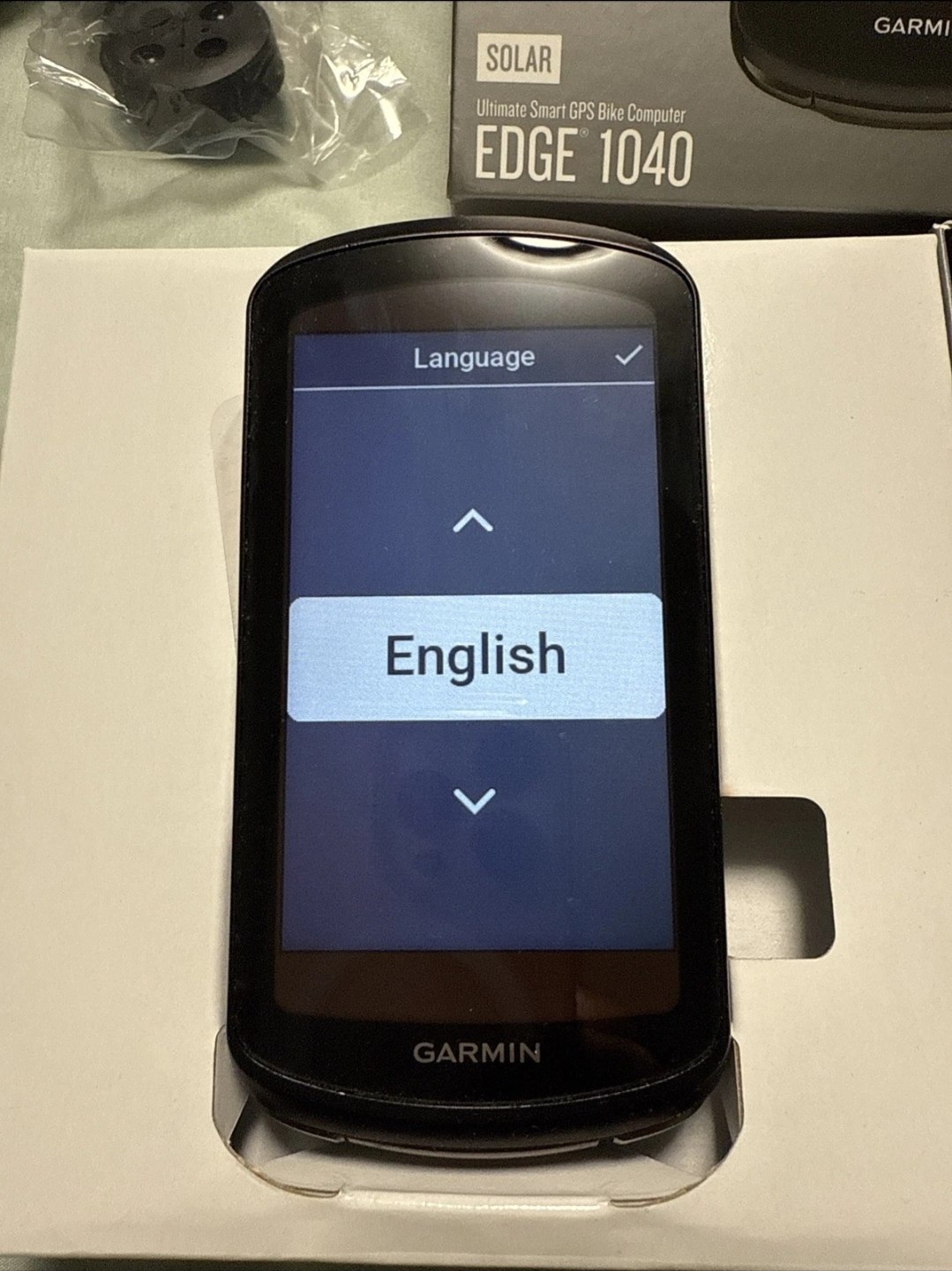 > Ragina: Garmin Edge 1040 GPS Bundle Bike Computer - Excellent with Case Solar > Ragina: 🖼 Photo