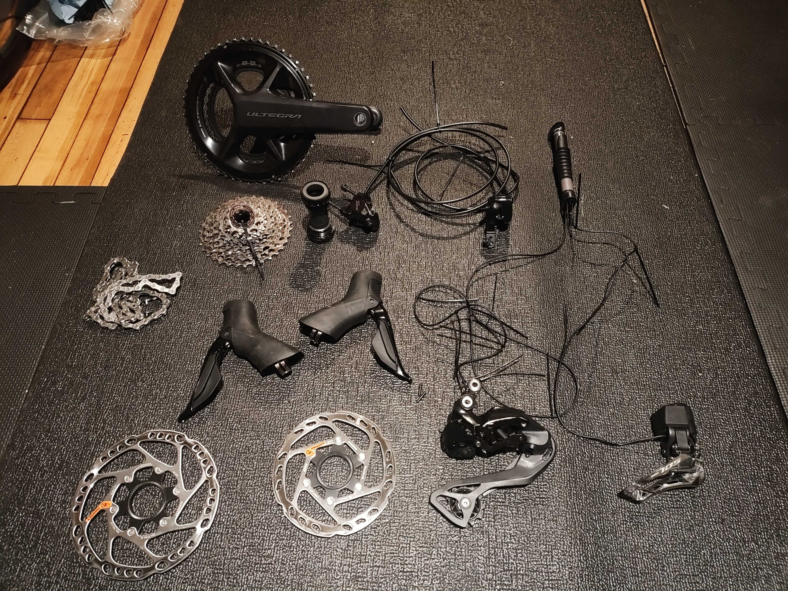 105 di2 12spd Groupset & Ultegra Crankset