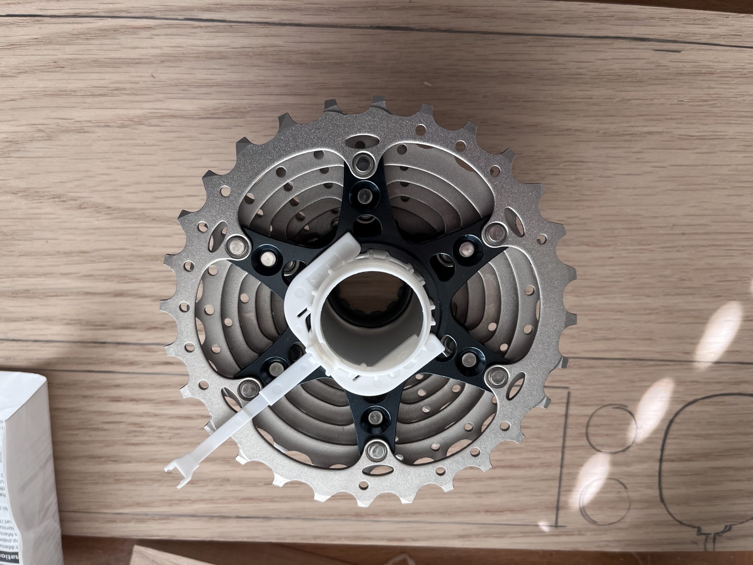 Shimano CS-R8000 11-speed cassette, 11-28