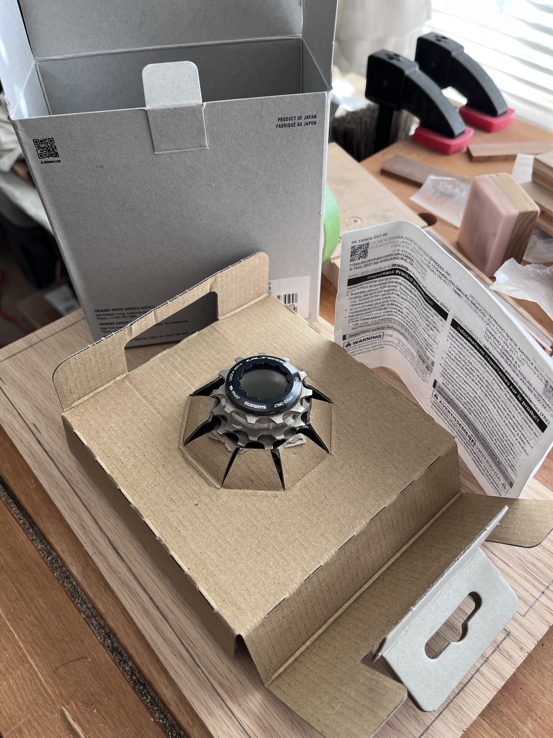 Shimano CS-R8000 11-speed cassette, 11-28