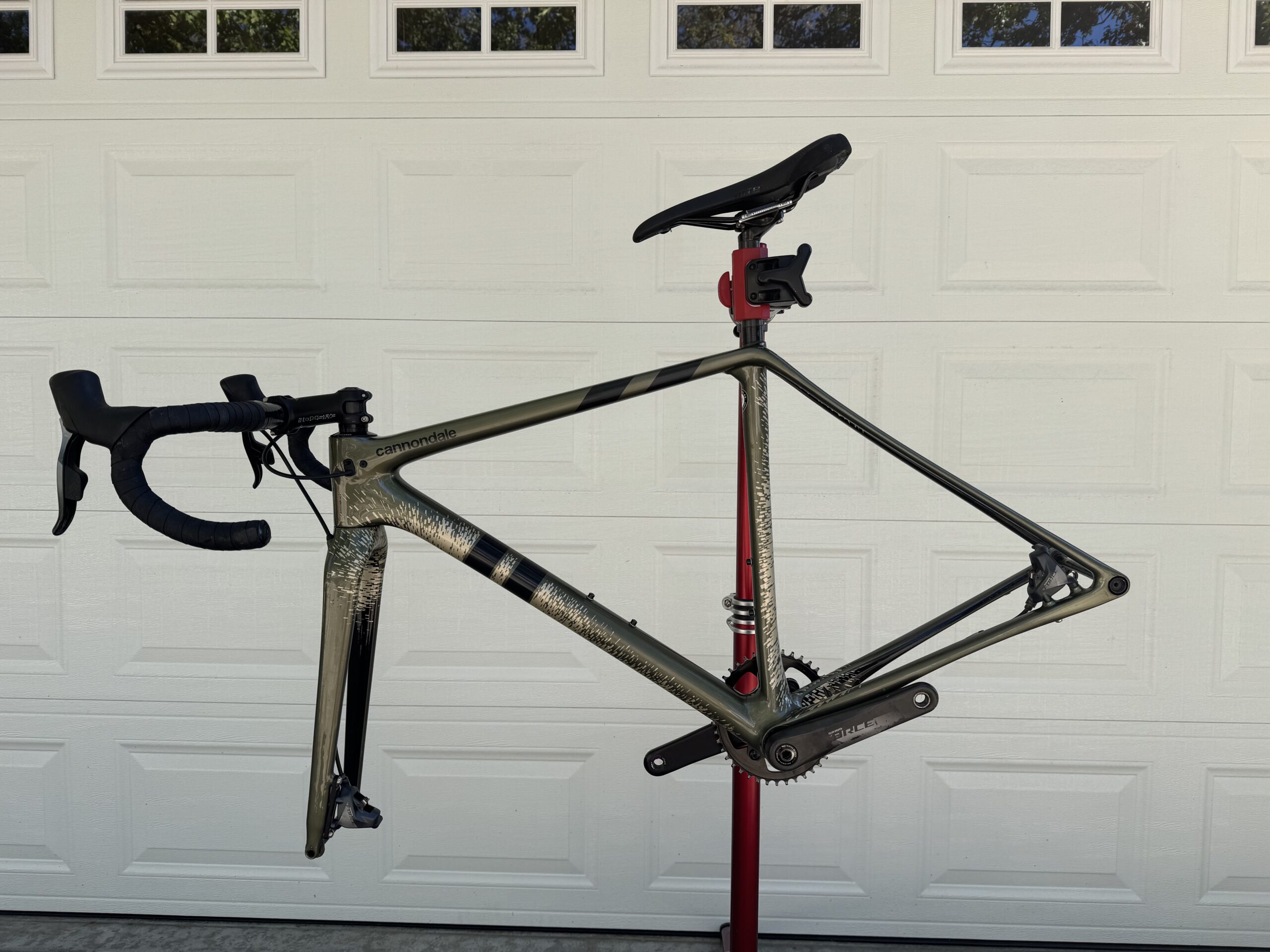 Cannondale SuperX Frameset with SRAM Force AXS Shifters + Quarq Power Meter